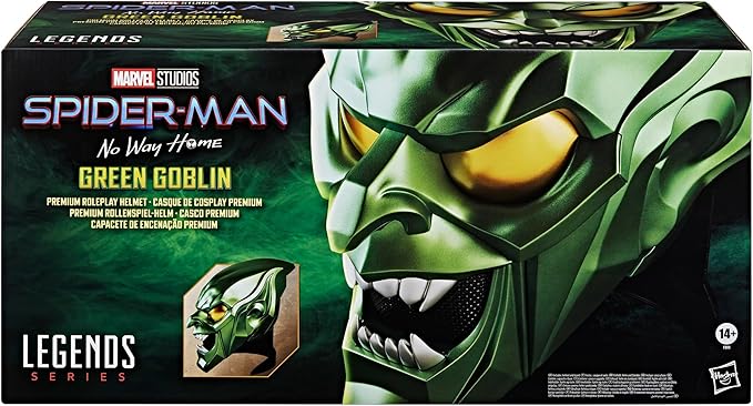 SPIDER-MAN GREEN GOBLIN PREMIUM ROLEPLAY HELMET PROP REPLICA