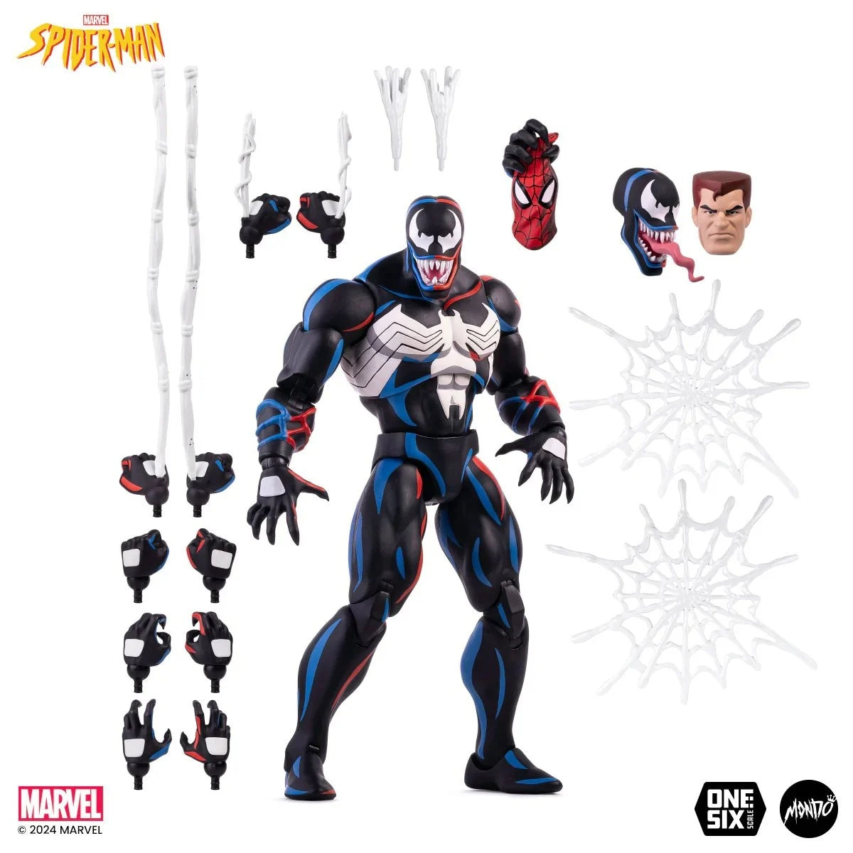 SPIDER-MAN THE ANIMATED SERIES VENOM 16 SCALE ACTION FIGURE