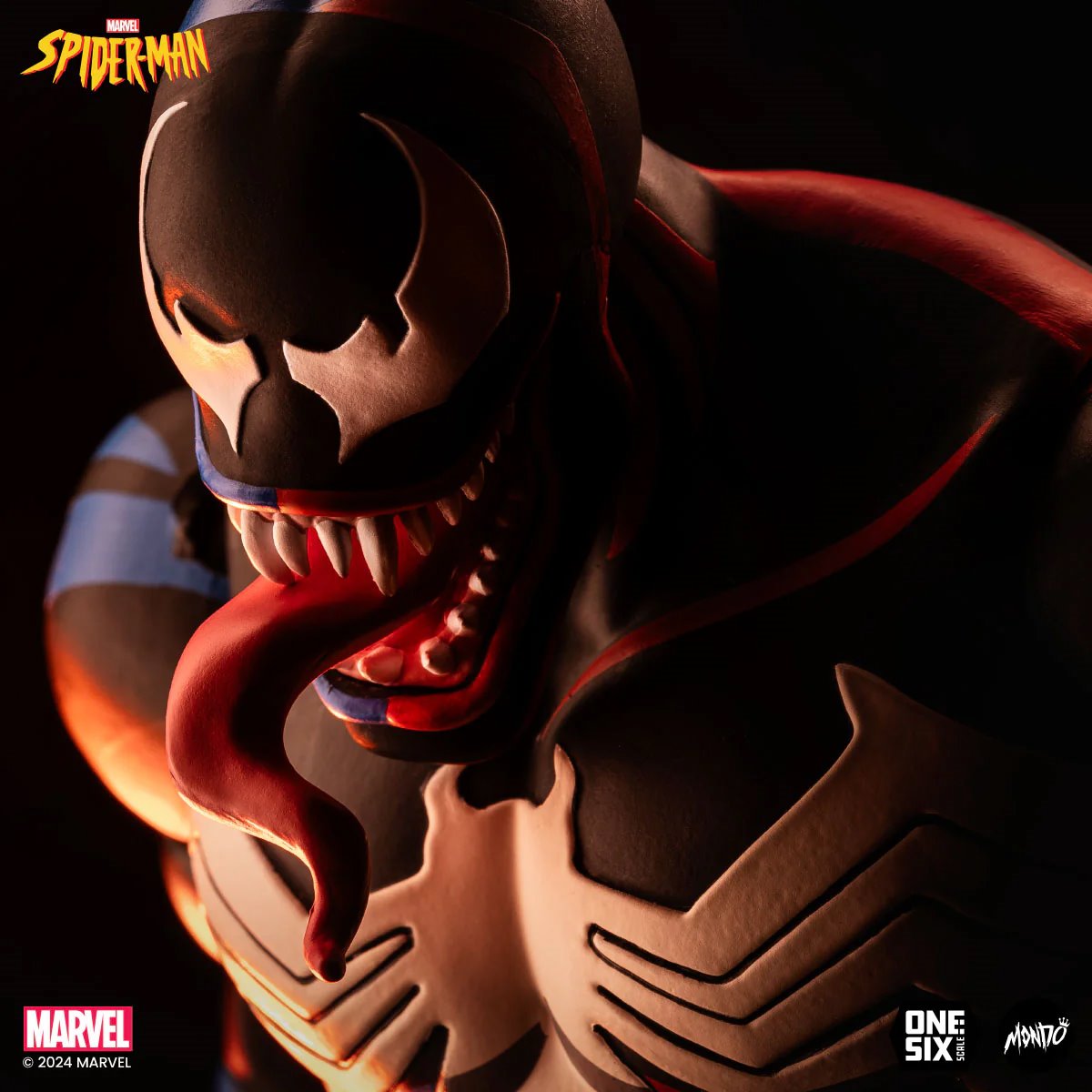 SPIDER-MAN THE ANIMATED SERIES VENOM 16 SCALE ACTION FIGURE