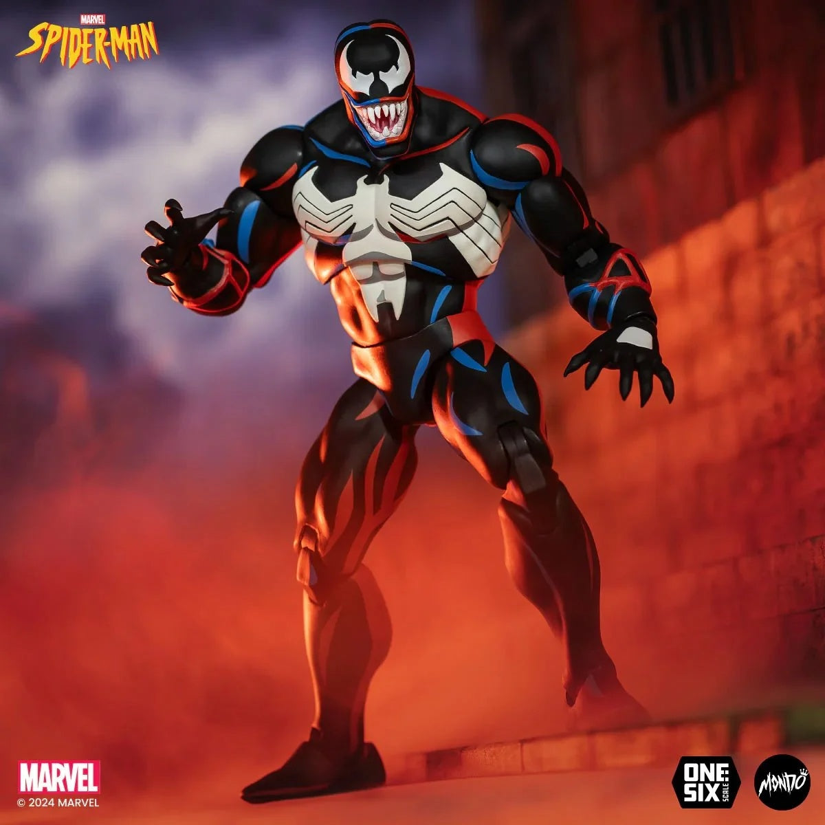 SPIDER-MAN THE ANIMATED SERIES VENOM 16 SCALE ACTION FIGURE