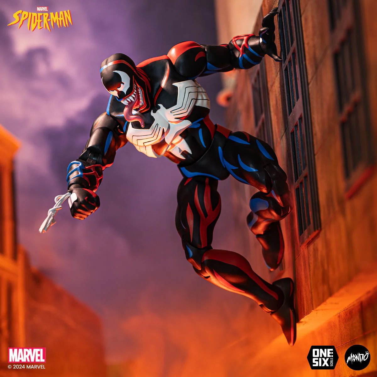 SPIDER-MAN THE ANIMATED SERIES VENOM 16 SCALE ACTION FIGURE