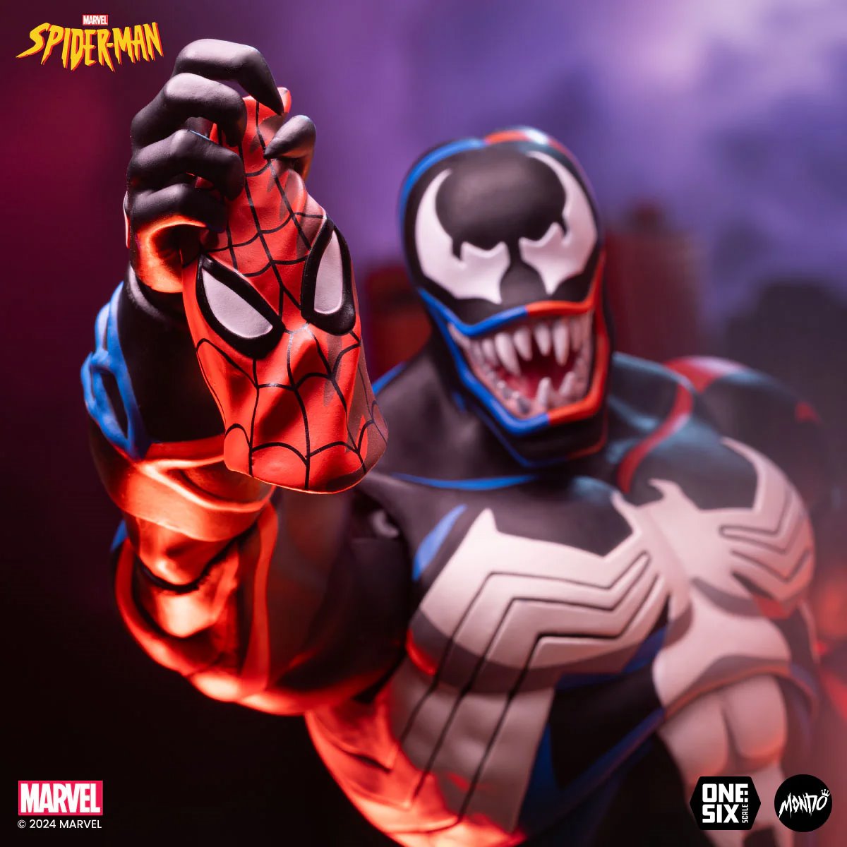 SPIDER-MAN THE ANIMATED SERIES VENOM 16 SCALE ACTION FIGURE