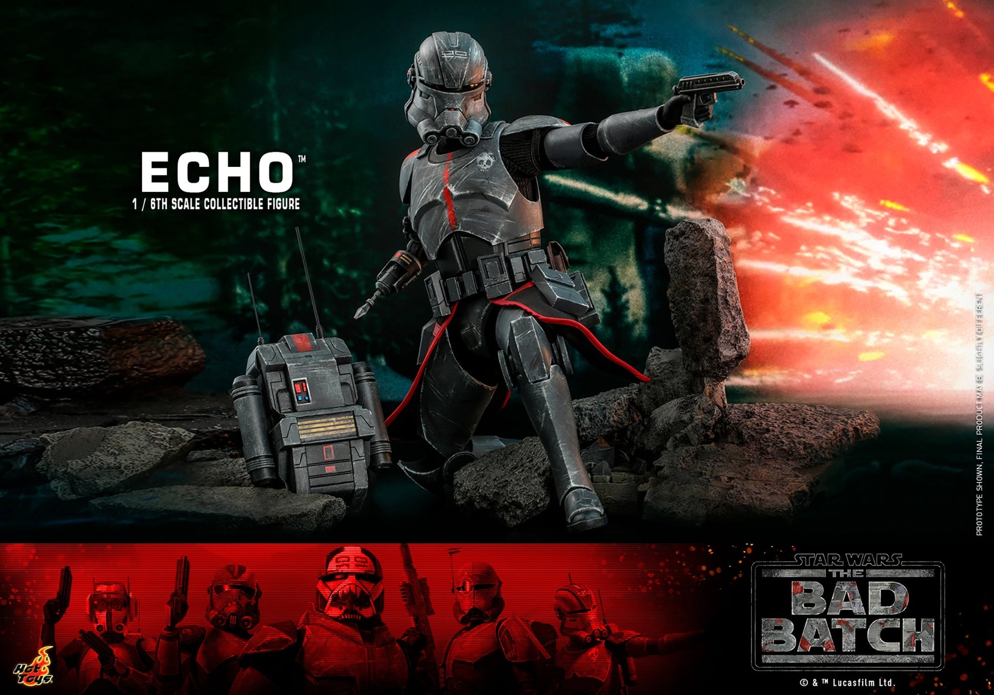 STARS WARS BAD BATCH ECHO