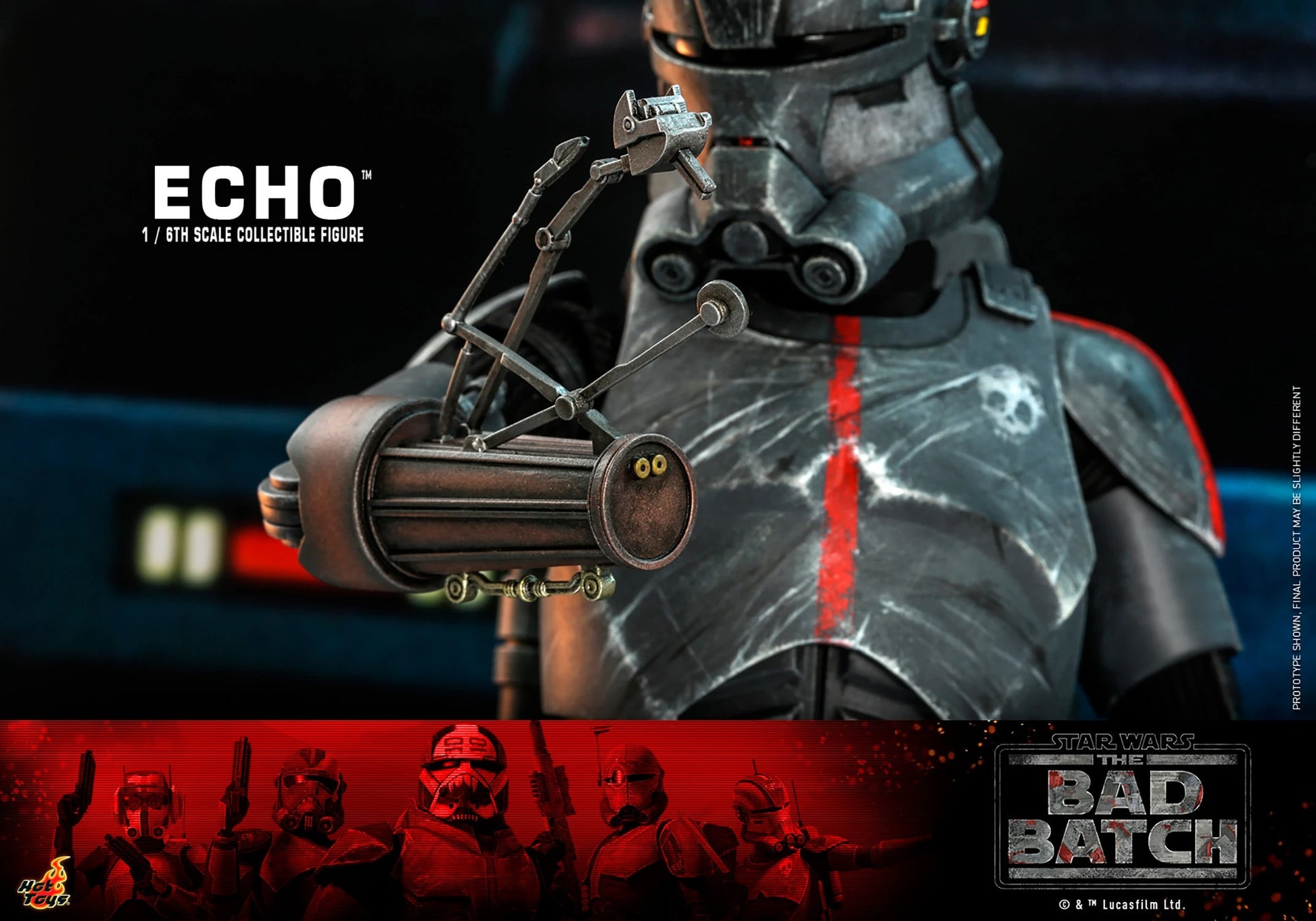 STARS WARS BAD BATCH ECHO