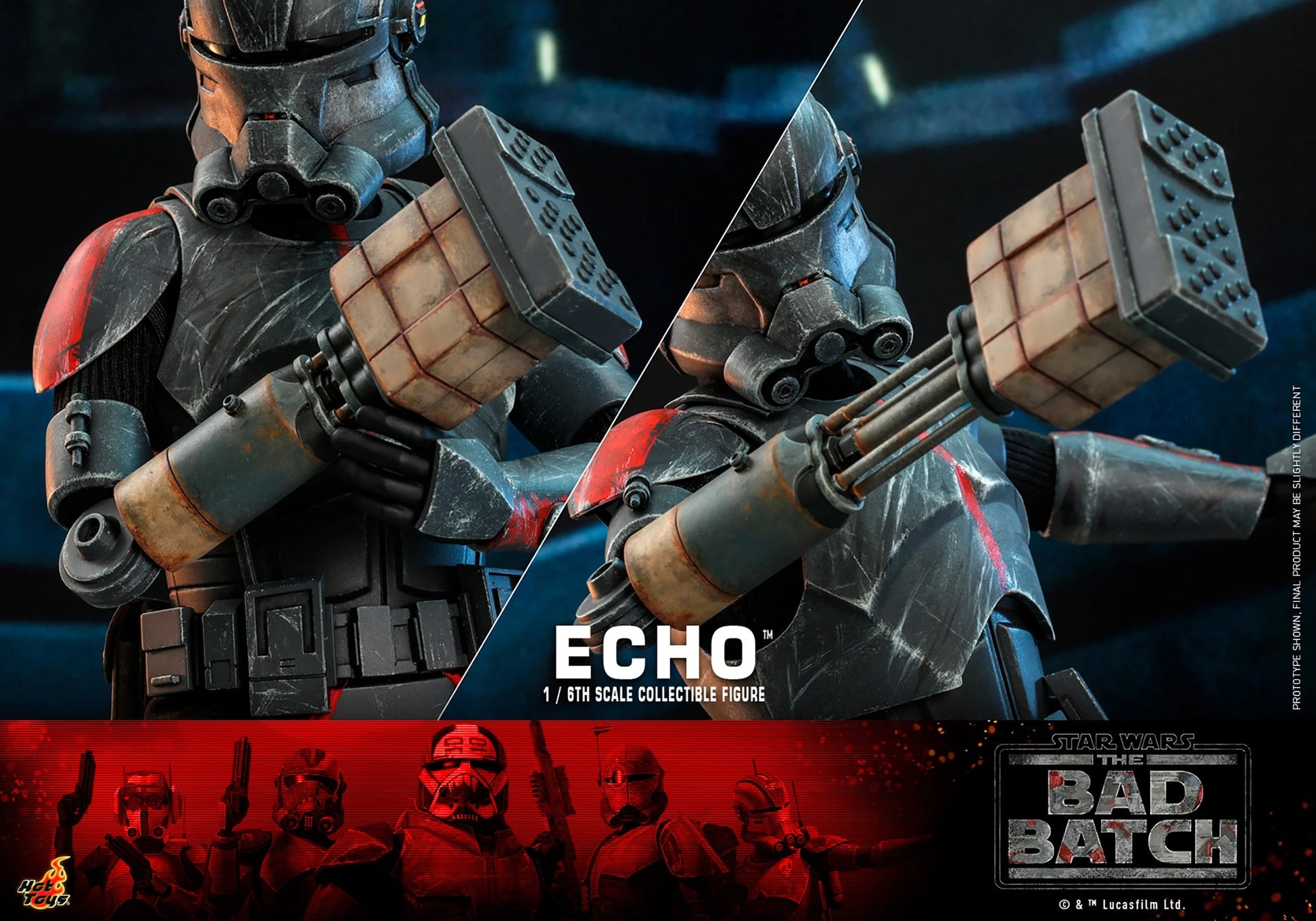 STARS WARS BAD BATCH ECHO