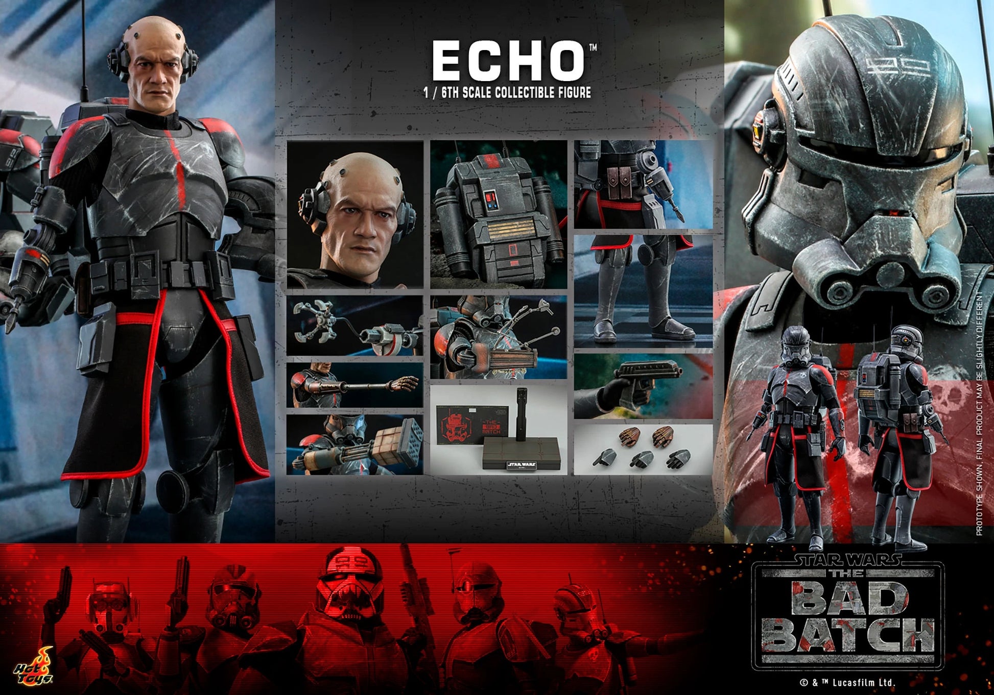 STARS WARS BAD BATCH ECHO