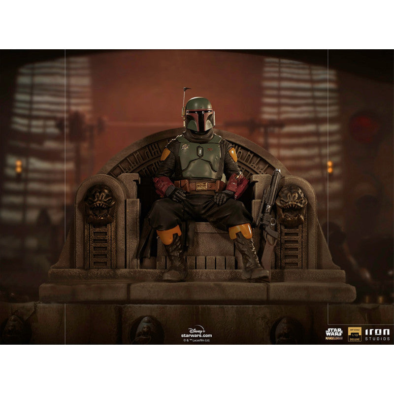 Boba Fett on Throne (Star Wars)