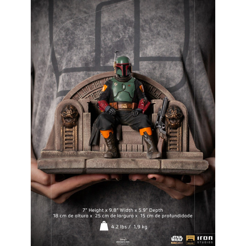 Boba Fett on Throne (Star Wars)
