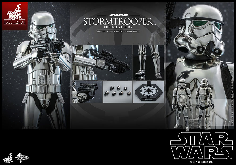 STAR WARS STORMTROOPER CHROME VERSION
