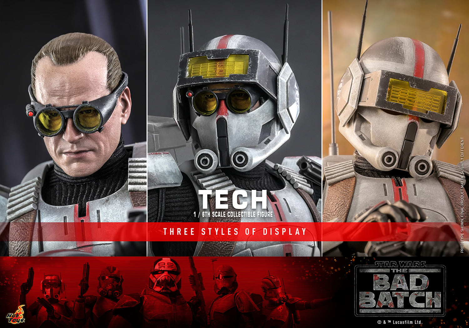STAR WARS TECH SIXTH SCALE FIGURE BY HOT TOYS