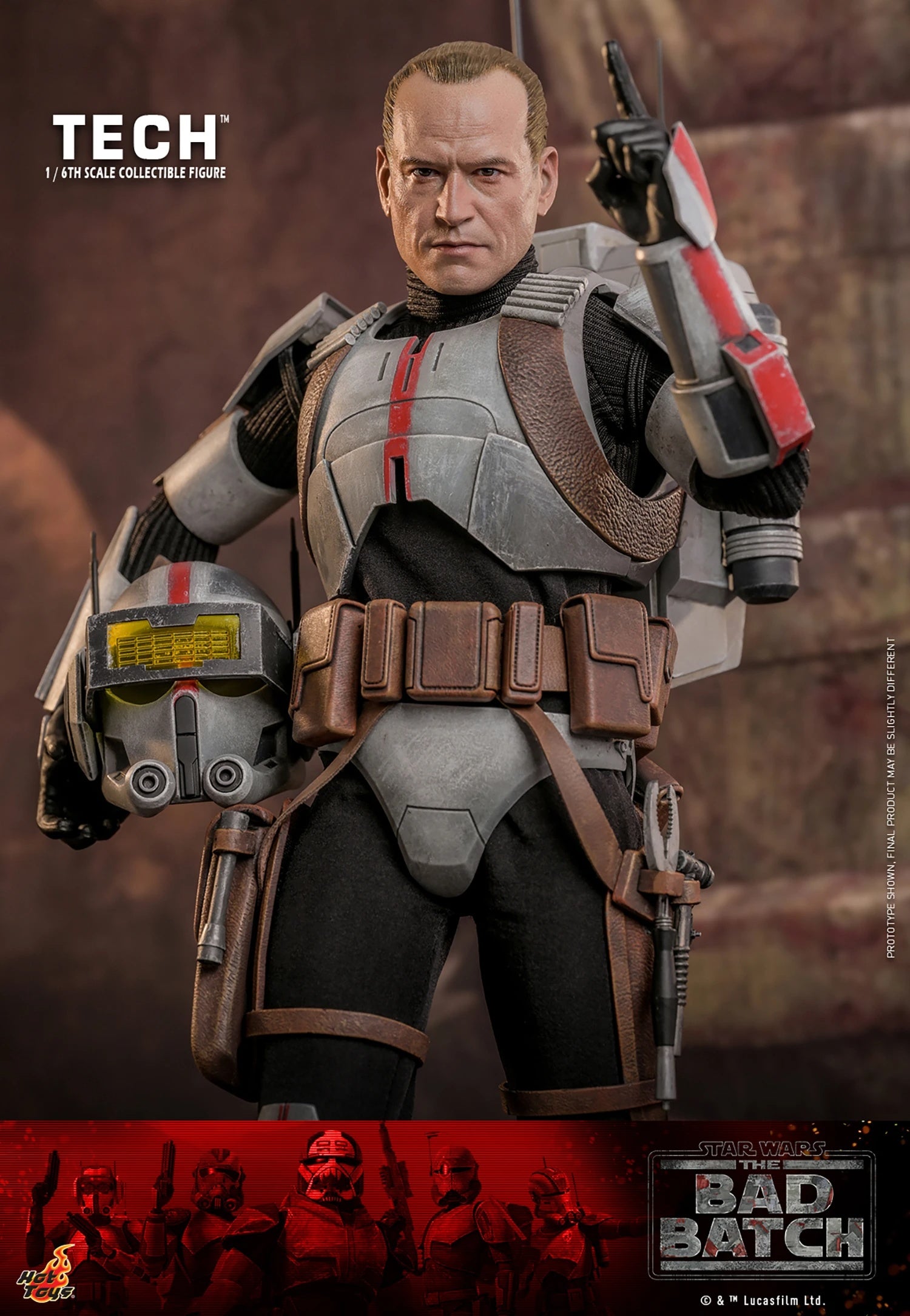 STAR WARS TECH SIXTH SCALE FIGURE BY HOT TOYS