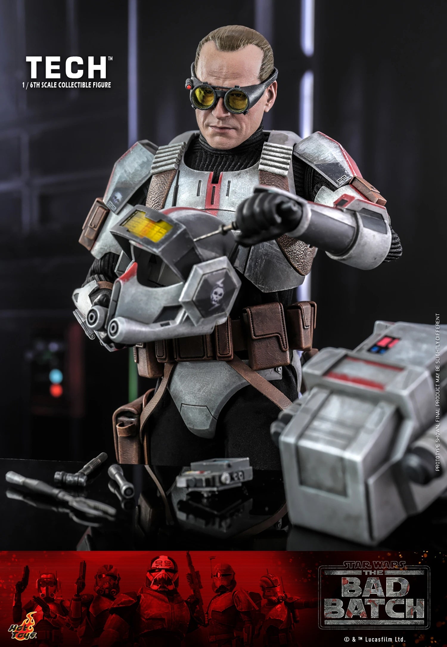 STAR WARS TECH SIXTH SCALE FIGURE BY HOT TOYS