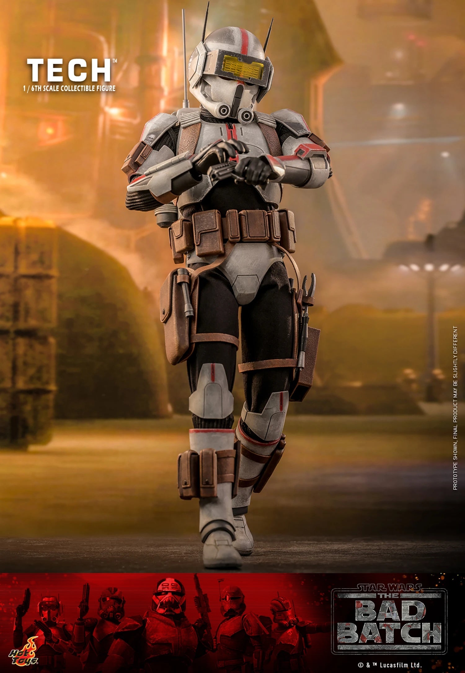 STAR WARS TECH SIXTH SCALE FIGURE BY HOT TOYS