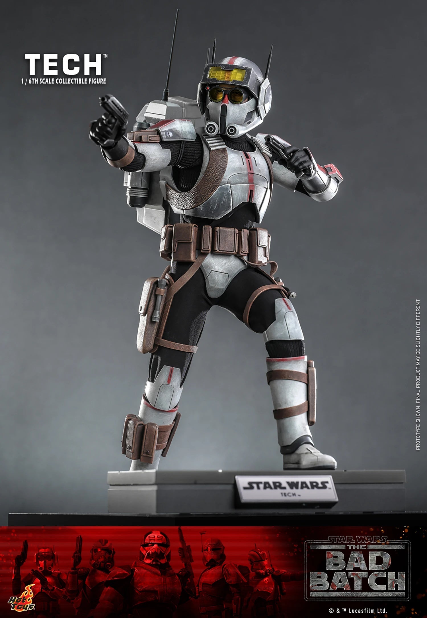 STAR WARS TECH SIXTH SCALE FIGURE BY HOT TOYS