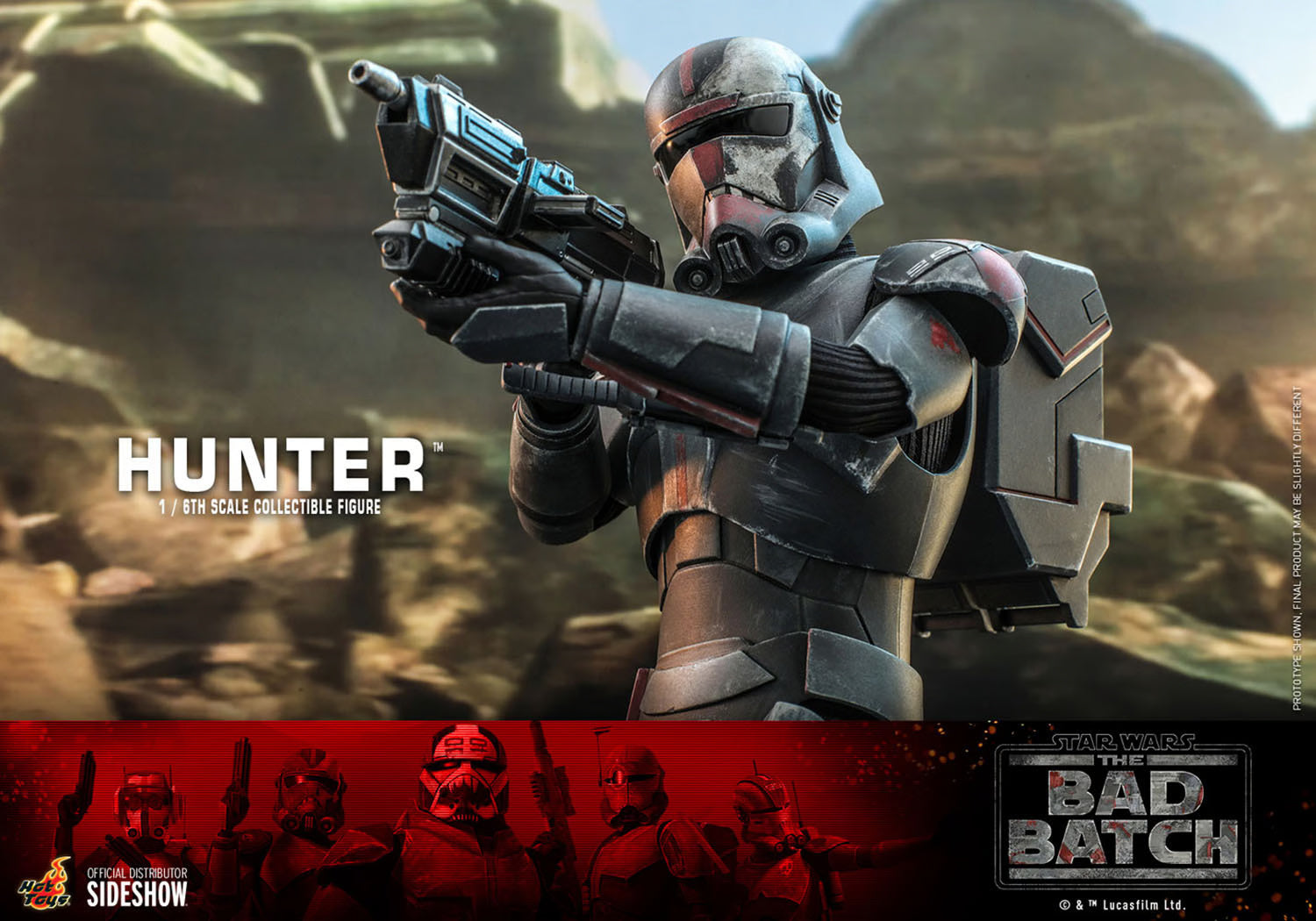 STAR WARS THE BAD BATCH HUNTER