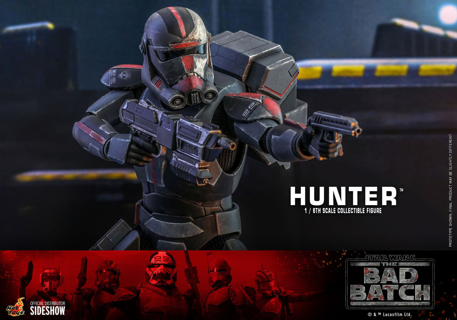 STAR WARS THE BAD BATCH HUNTER