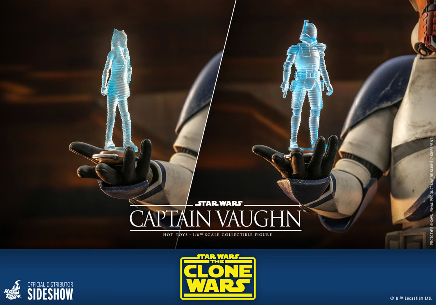 STAR WARS THE CLONE WARS CAPTAIN VAUGHN