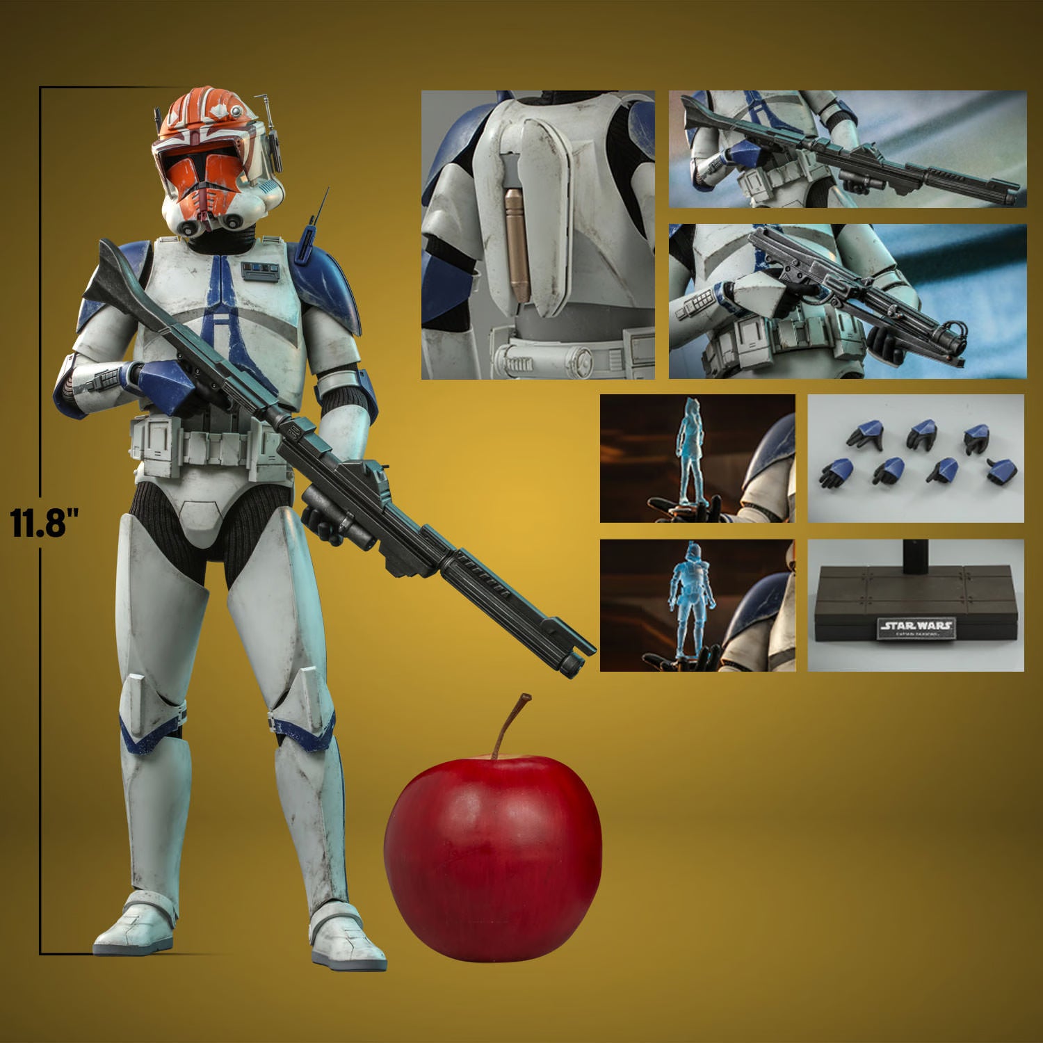 STAR WARS THE CLONE WARS CAPTAIN VAUGHN