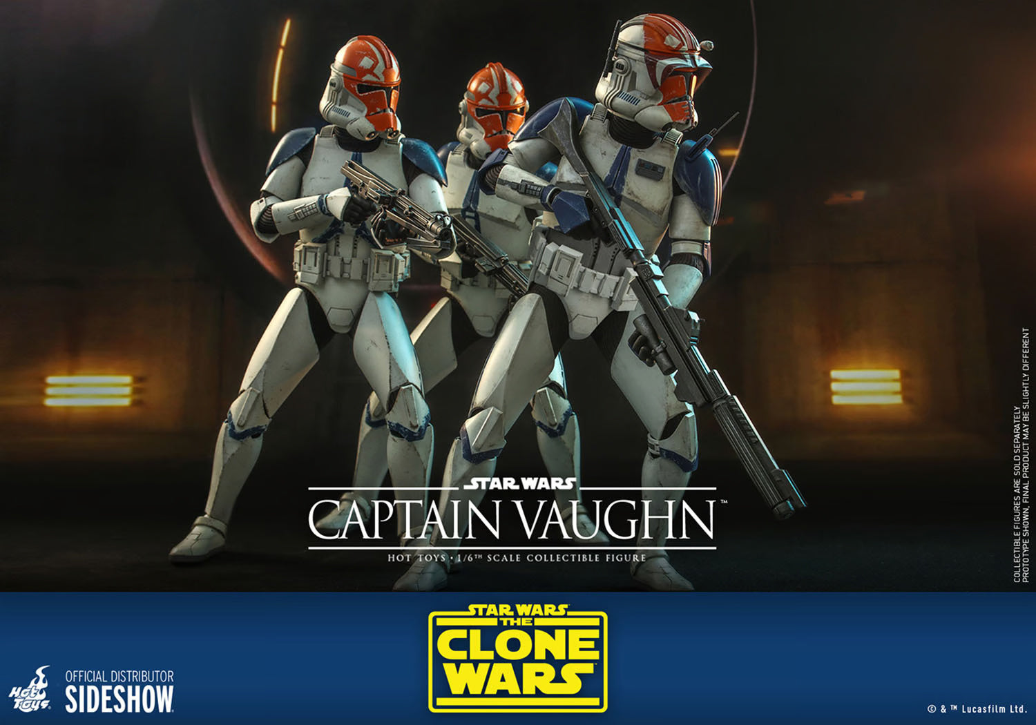 STAR WARS THE CLONE WARS CAPTAIN VAUGHN