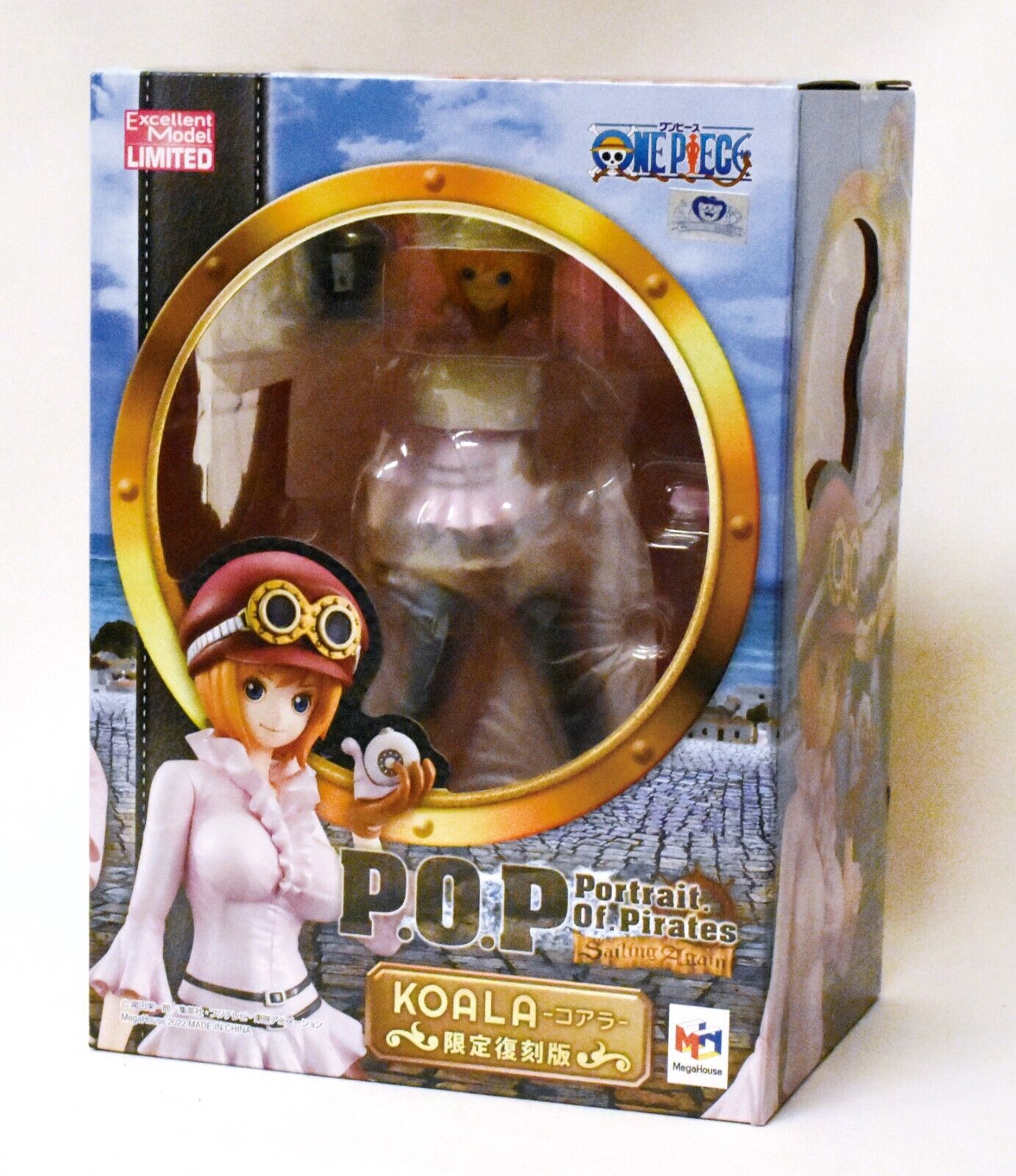 STATUE ONE PIECE PORTRAIT OF PIRATES KOALA SAILING AGAIN 1 8 SCALE