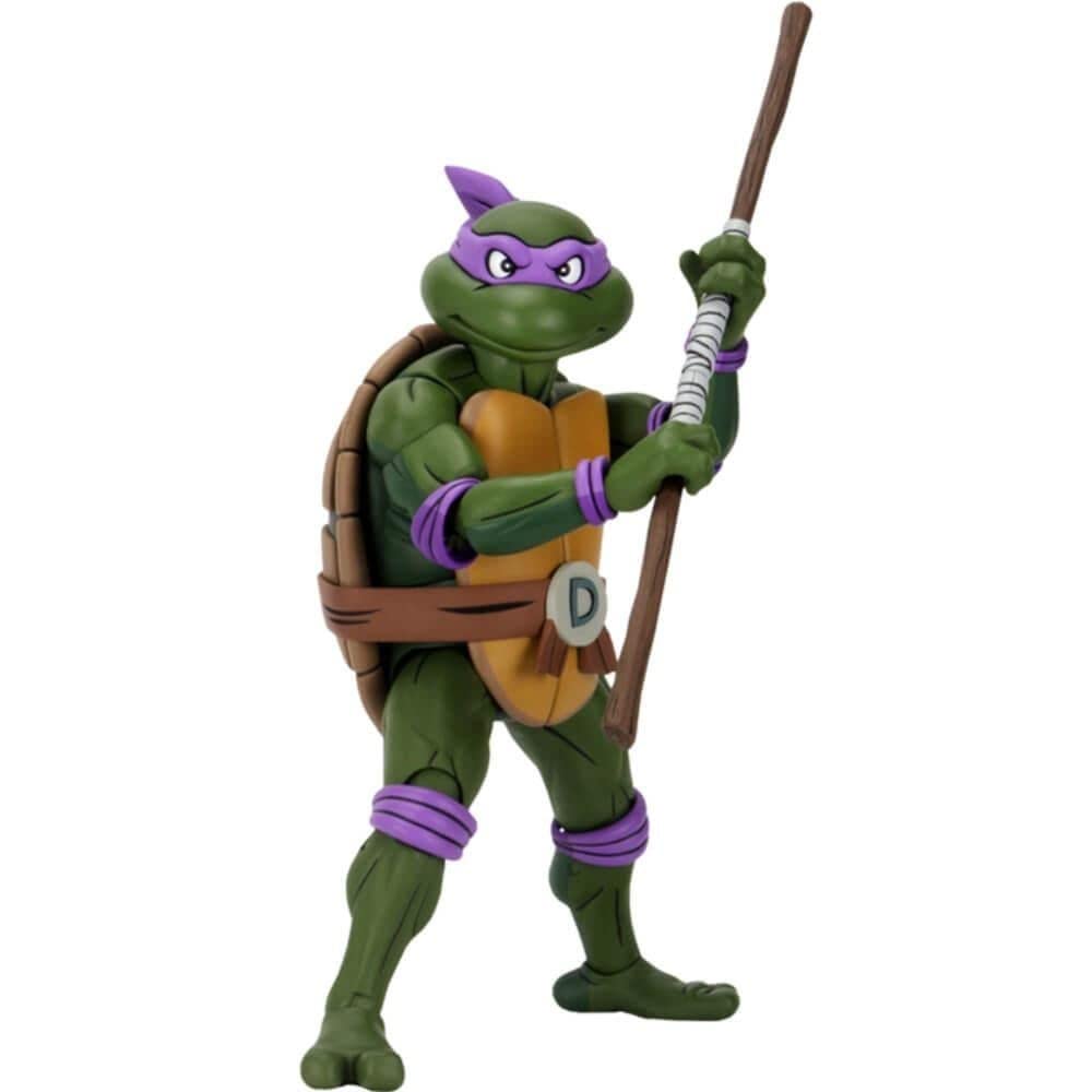 TEENAGE MUTANT NINJA TURTLES CARTOON DONATELLO 14 SCALE ACTION FIGURE