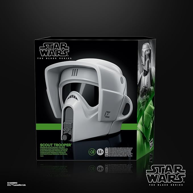 THE BLACK SERIES SW PREMIUM HELMET SCOUT TROOPER
