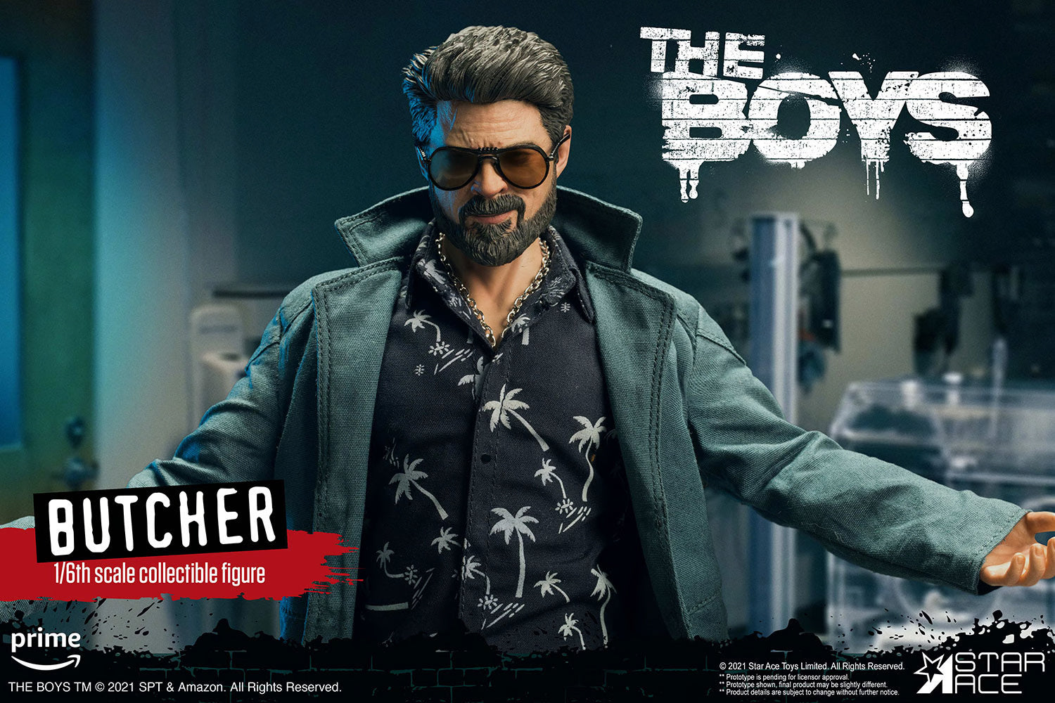 THE BOYS S1 SIXTH SCLE FIGURE BILLY BUTCHER DELUXE VERSION