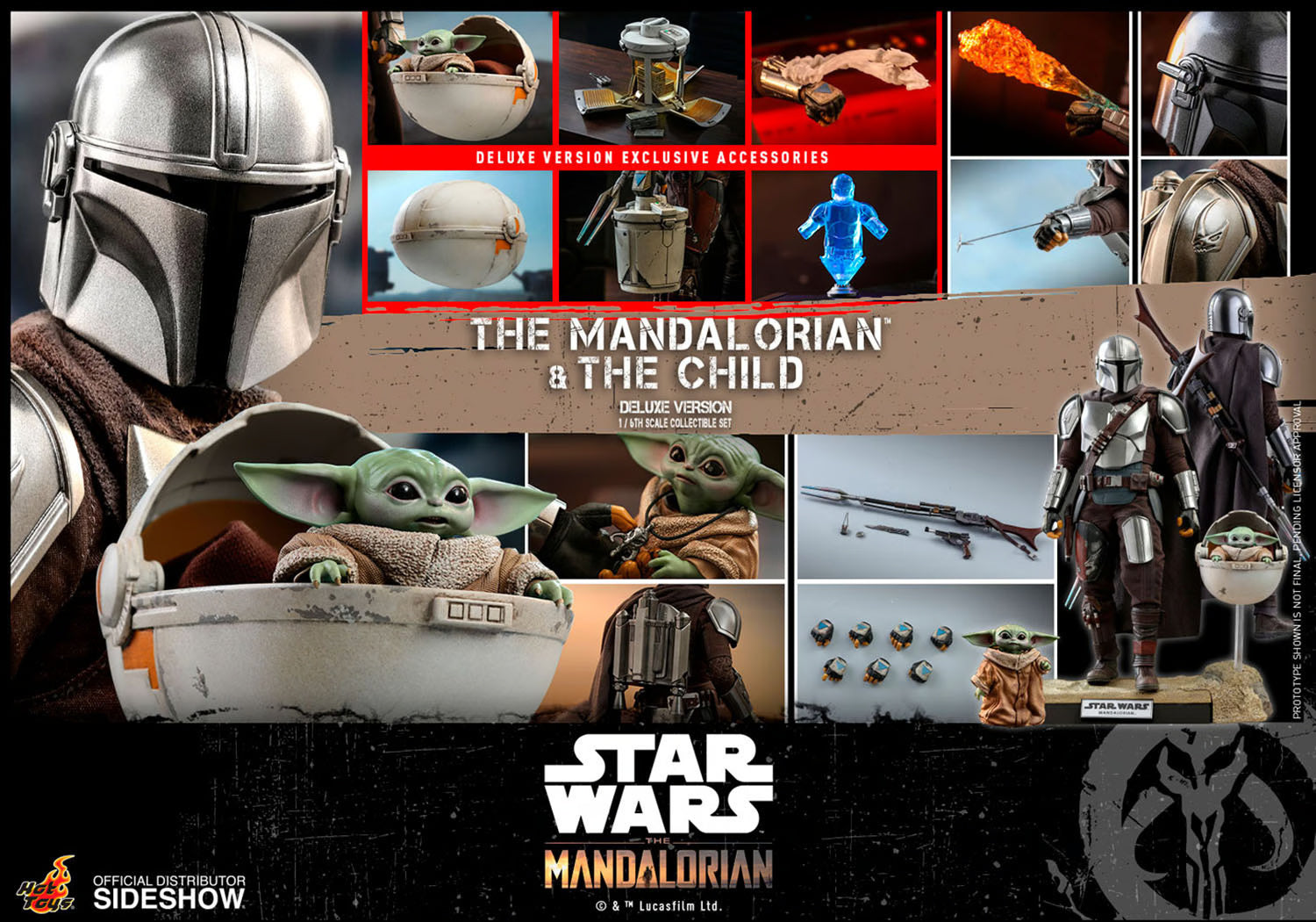 THE MANDALORIAN AND THE CHILD (DELUXE)