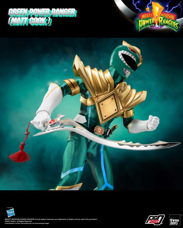 THREEZERO GREEN RANGER MATT COOK STANDARD VERSION