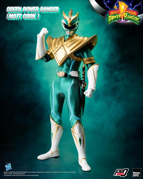 THREEZERO GREEN RANGER MATT COOK STANDARD VERSION