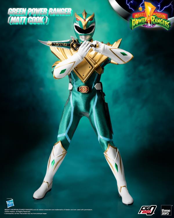 THREEZERO GREEN RANGER MATT COOK STANDARD VERSION