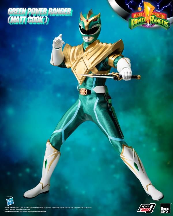 THREEZERO GREEN RANGER MATT COOK STANDARD VERSION
