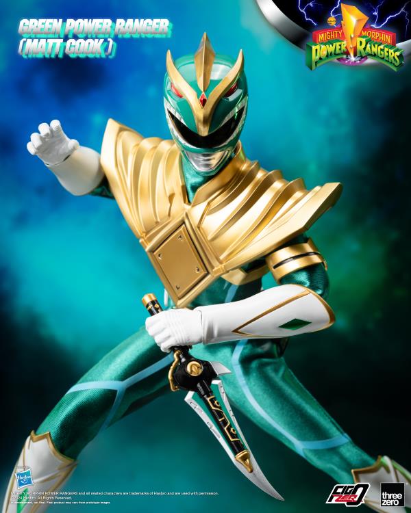 THREEZERO GREEN RANGER MATT COOK STANDARD VERSION