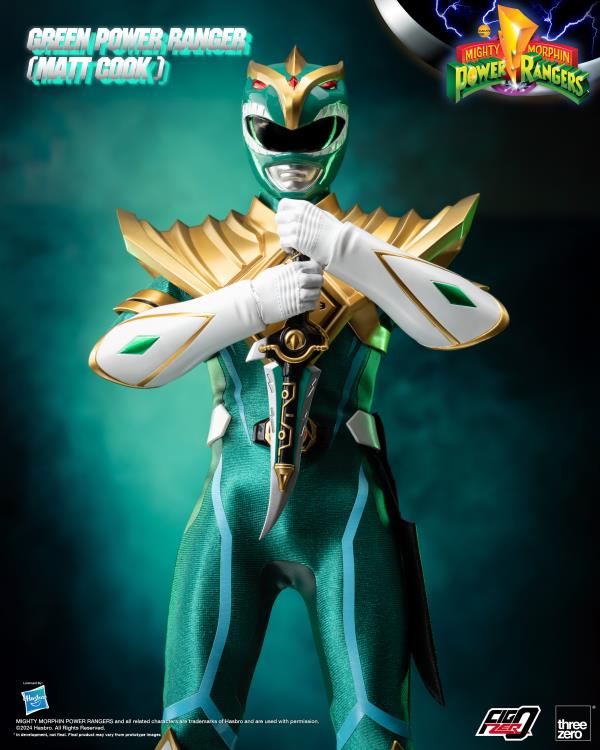 THREEZERO GREEN RANGER MATT COOK STANDARD VERSION