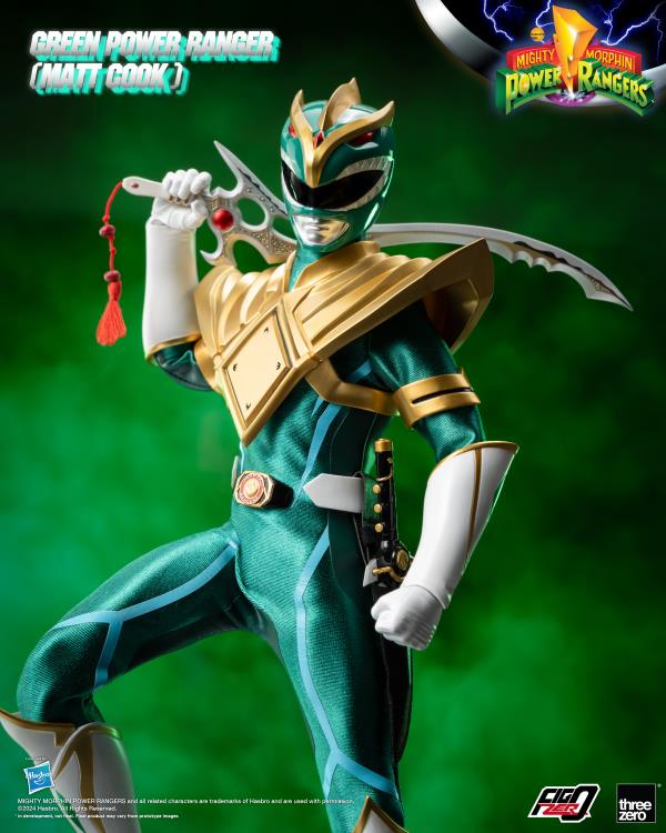 THREEZERO GREEN RANGER MATT COOK STANDARD VERSION