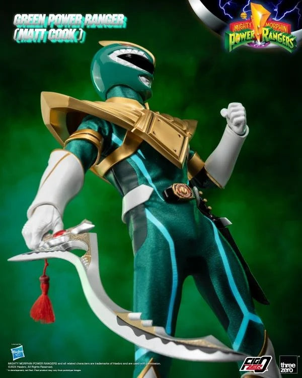 THREEZERO GREEN RANGER MATT COOK STANDARD VERSION