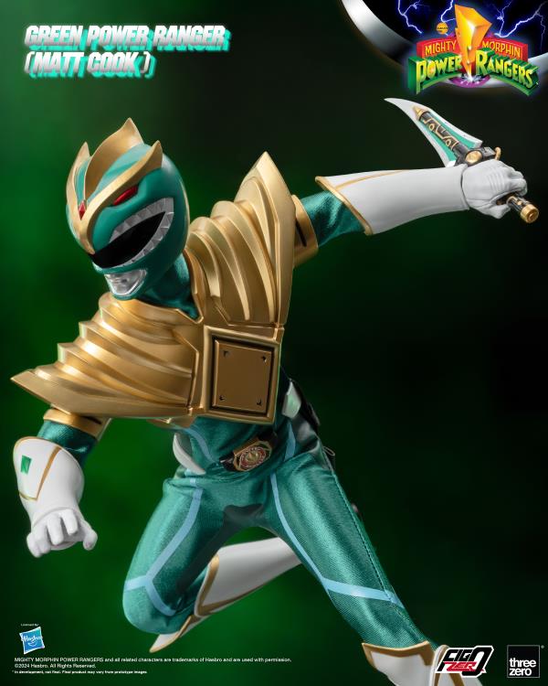 THREEZERO GREEN RANGER MATT COOK STANDARD VERSION