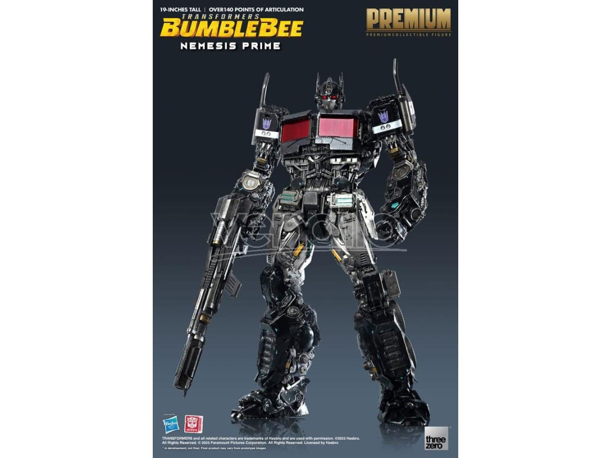 TRANSFORMERS BUMBLEBEE NEMESIS PRIME PREMIUM FIGURE  PX
