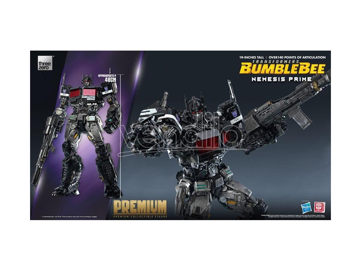 TRANSFORMERS BUMBLEBEE NEMESIS PRIME PREMIUM FIGURE  PX
