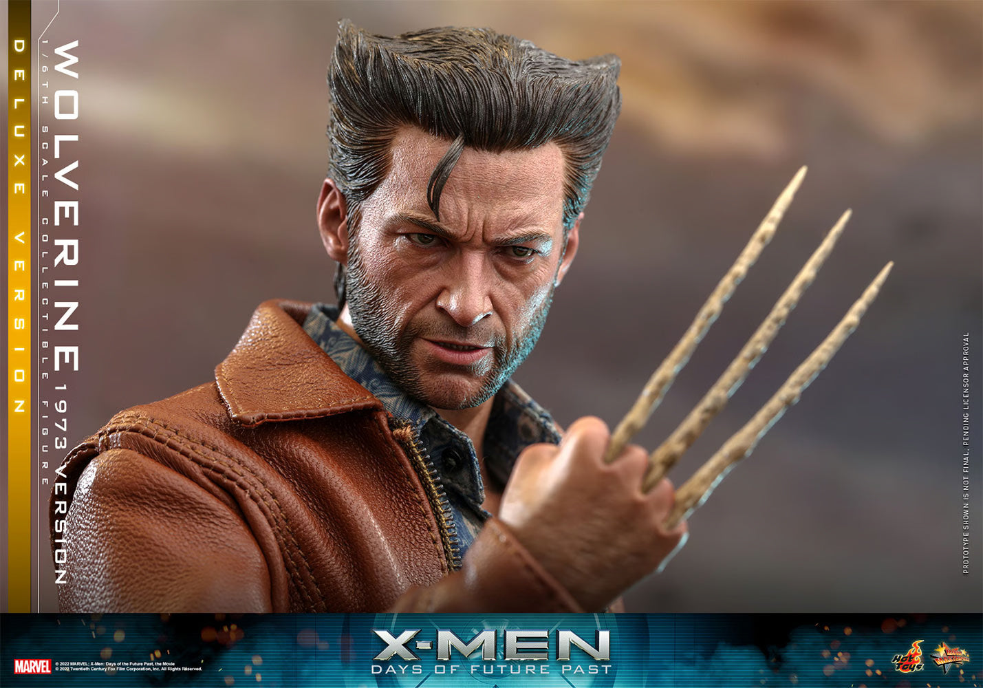 WOLVERINE 1973 VERSION DELUXE VERSION SIXTH SCALE HOT TOYS