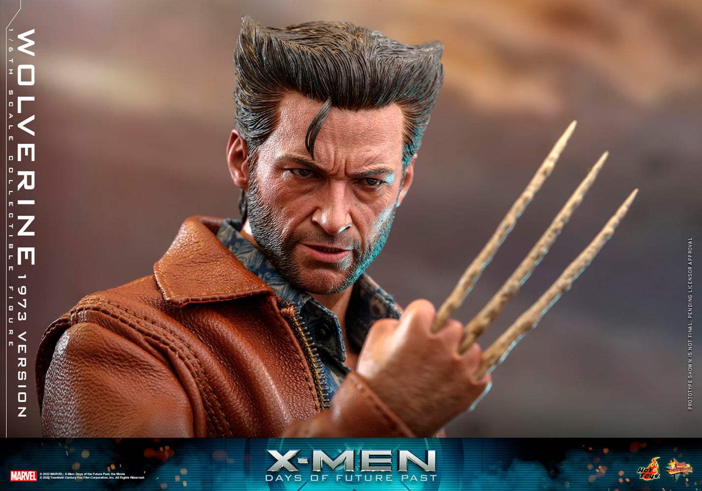 WOLVERINE 1973 VERSION SIXTH SCALET HOT TOYS