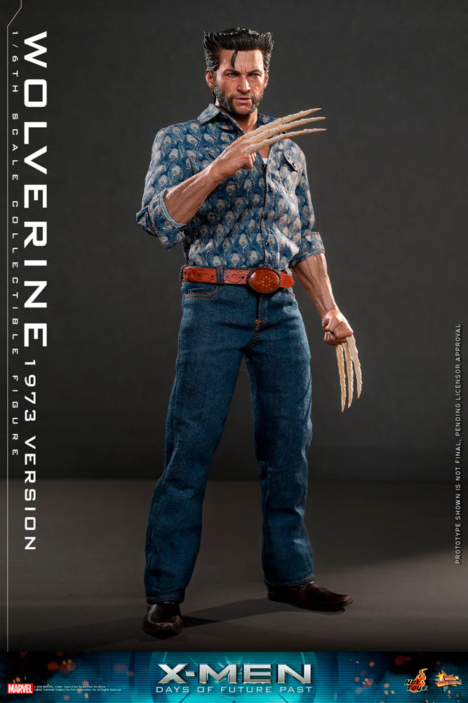 WOLVERINE 1973 VERSION SIXTH SCALET HOT TOYS
