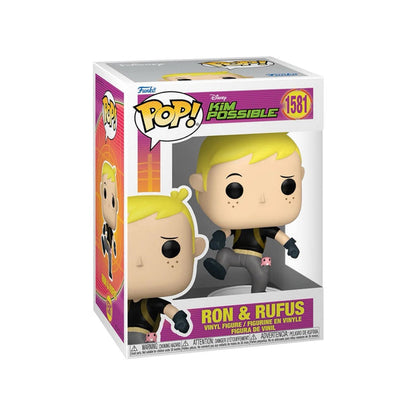 FUNKO POP KIM POSSIBLE RON & RUFUS #1581