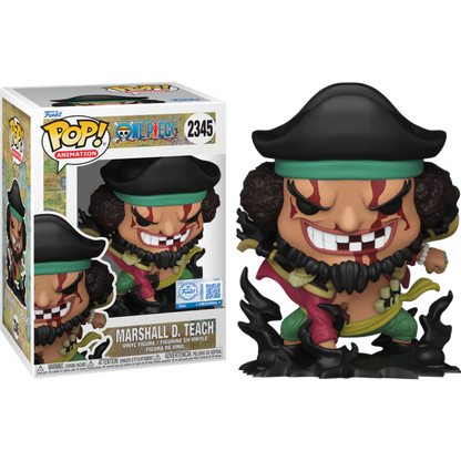 ONE PIECE MARSHALL D. TEACH WITH POP! PROTECTOR
