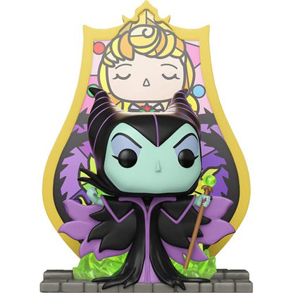 SLEEPING BEAUTY MALEFICENT STAINED GLASS DELUXE FUNKO POP! VINYL FIGURE #16