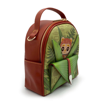 MINI BACK PACK STAR WARS EWOK IN FOLIAGE