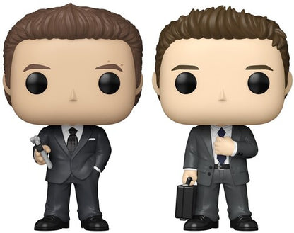 SUITS HARVEY SPECTER AND MICHAEL ROSS FUNKO POP! VINYL FIGURE 2-PACK