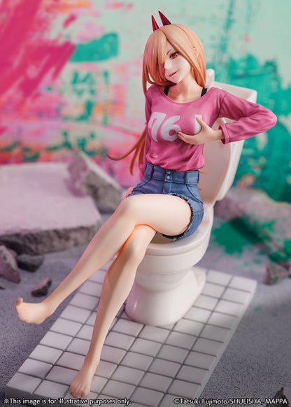 CHAINSAW MAN POWER ON TOILET 1/7 SCACLE STATUE