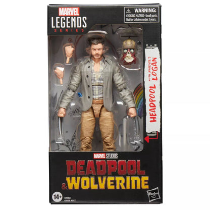 Marvel Legends Headpool and Marvels Logan