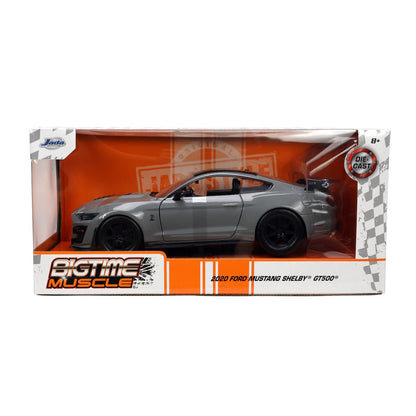 BIGTIME MUSCLE 2020 FORD MUSTANG SHELBY GT500 124 SCALE DIE-CAST METAL VEHI